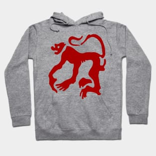 Koloman Moser Angry Monkey Hoodie